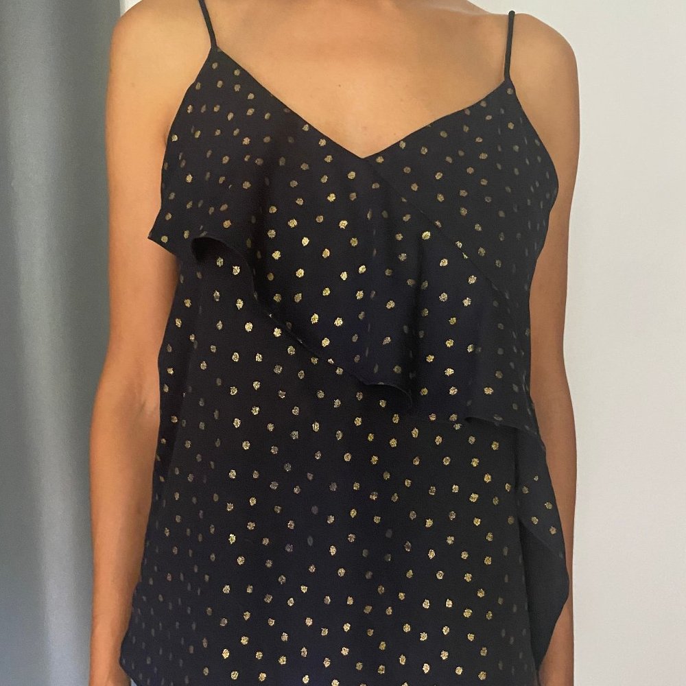 Black and gold camisole